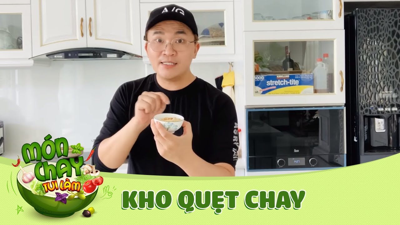 KHO QUẸT CHAY ăn hết nồi cơm mà vẫn còn thèm  | Món Chay Tui Làm