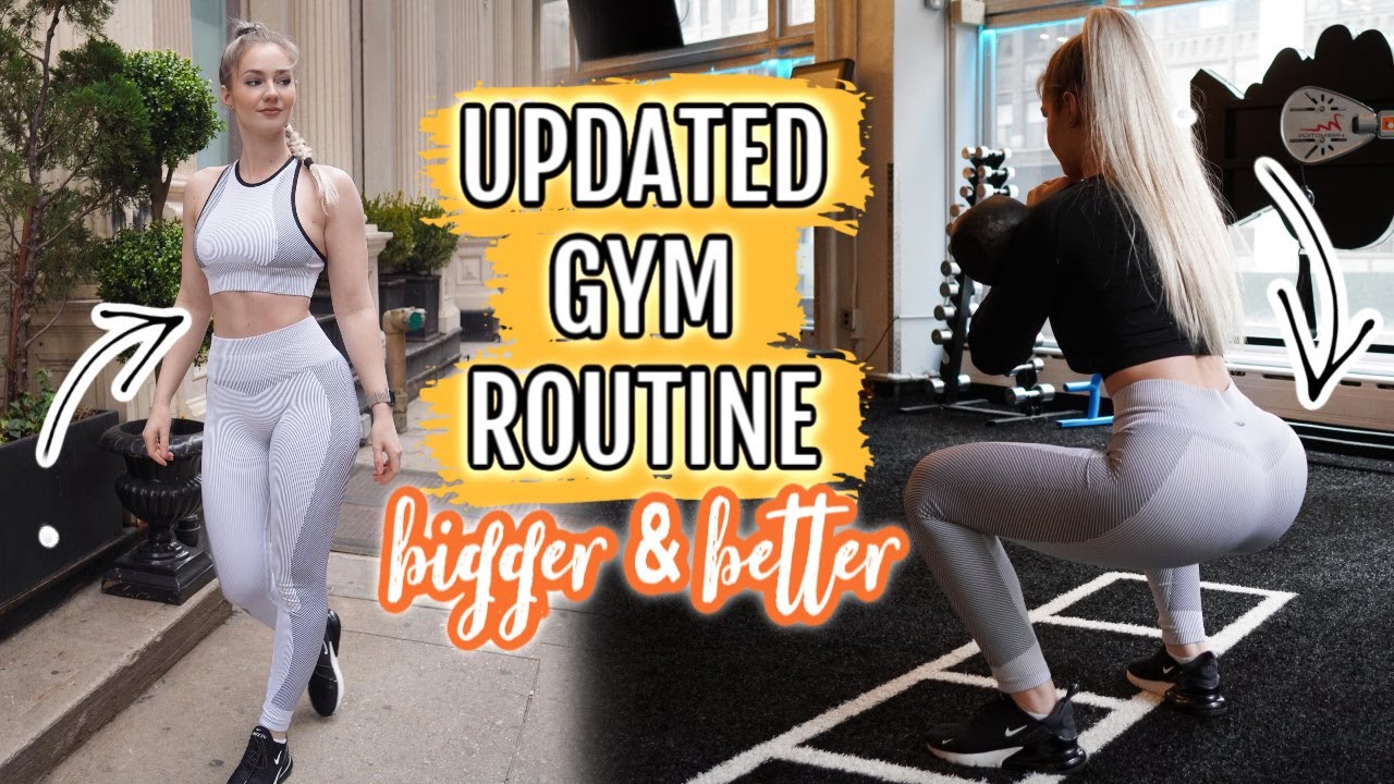UPDATED GYM ROUTINE (Go from flat to PHATTT)