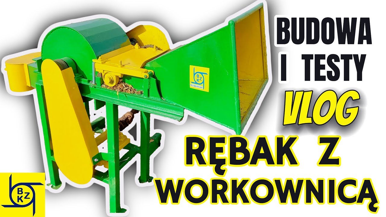 Rębak bębnowy z workownicą - VLOG