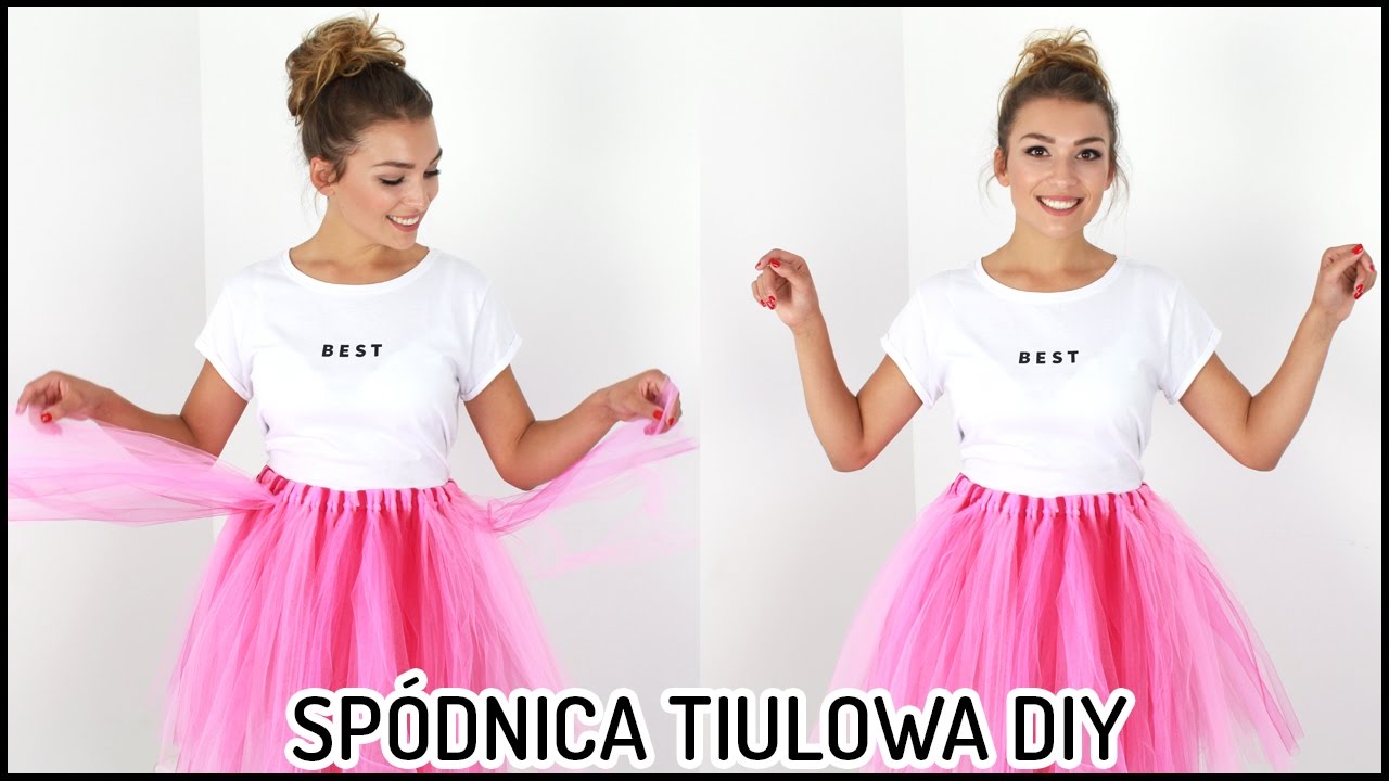Tiulowa spódnica ❤ I DIY DOMODI TV