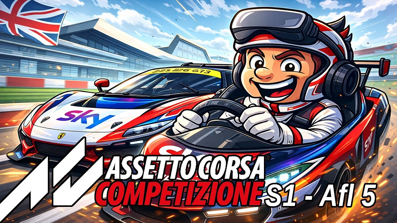 Assetto Corsa Competizione | Ferrari 296 GT3 | Silverstone | Afl 5 | Een echte uitdaging