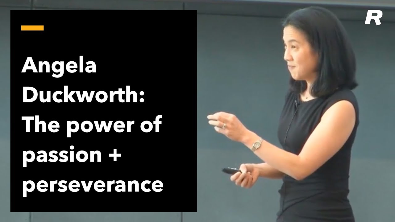 The Power of Passion + Perseverance: Angela Duckworth