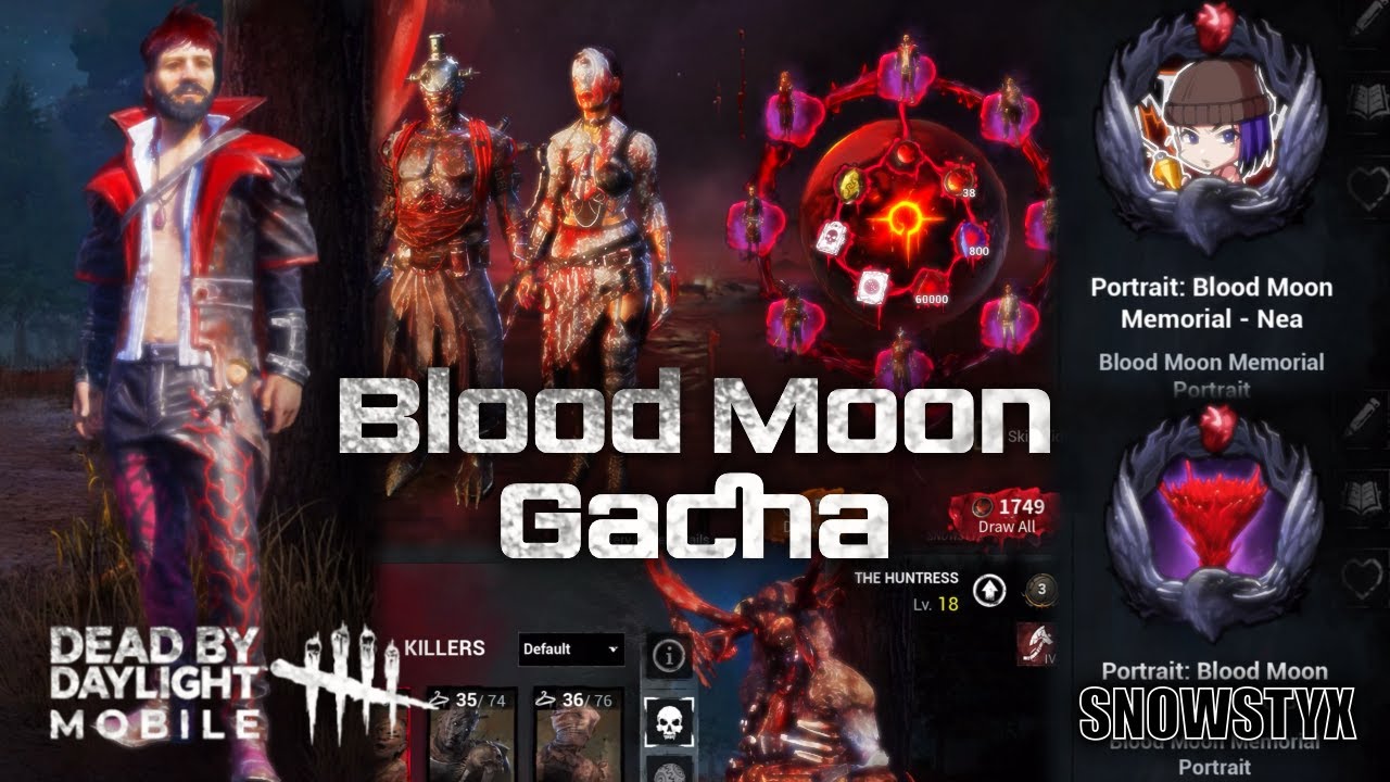 Blood Moon Gacha - Bloody Spin | Dead by Daylight Mobile