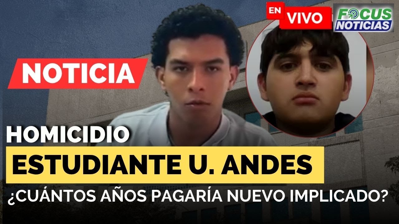 EN VIVO. HOMICIDIO Jaime Moreno ESTUDIANTE de la U. ANDES &iquest;Cu&aacute;ntos A&ntilde;os PAGAR&Iacute;A Nuevo IMPLICADO? #Fo