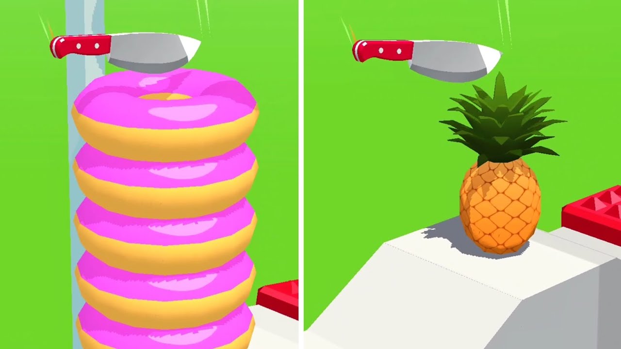 Slice It All Game! Very Satisfying and Relaxing ASMR Slicing Video NEW UPDATE