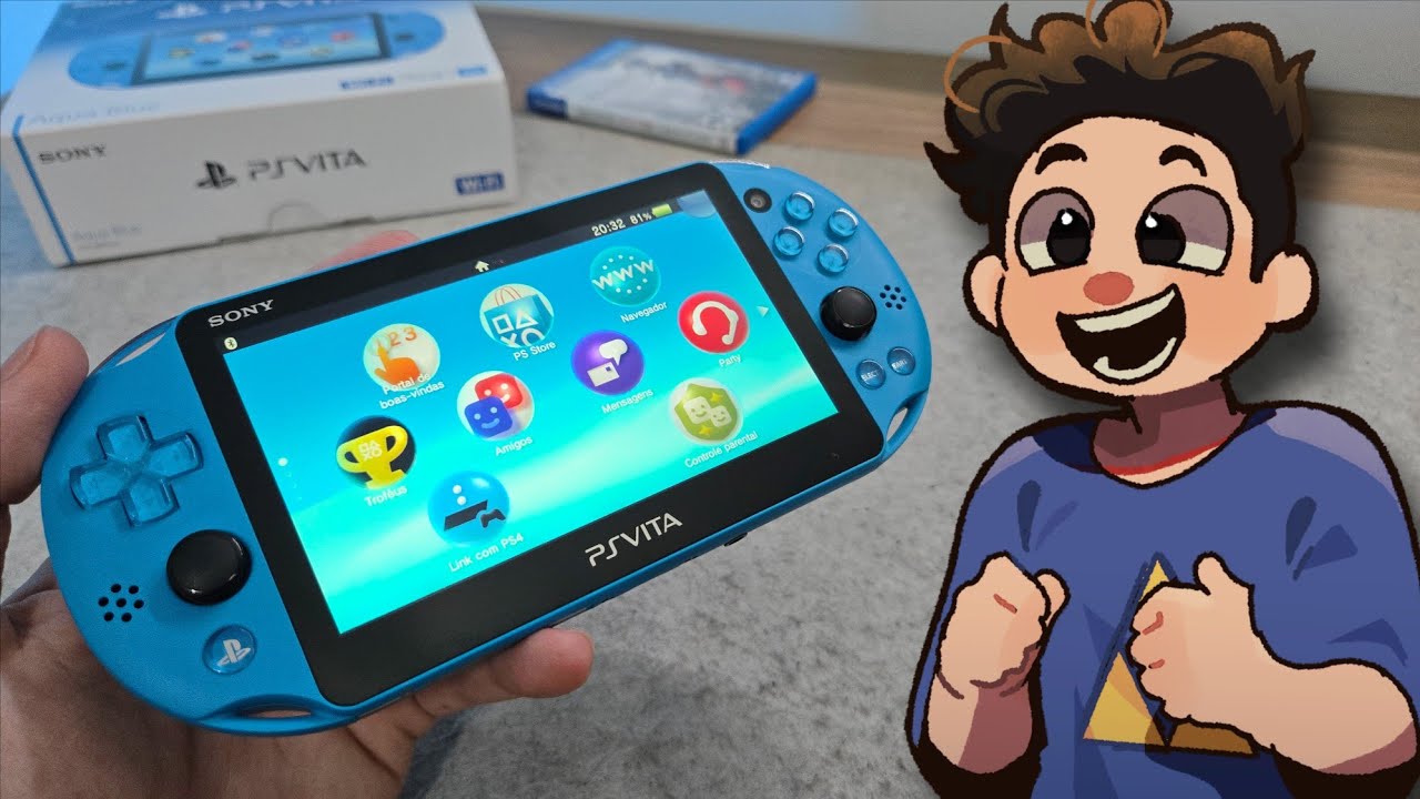 O injustiçado voltou! - Unboxing PSVITA Slim