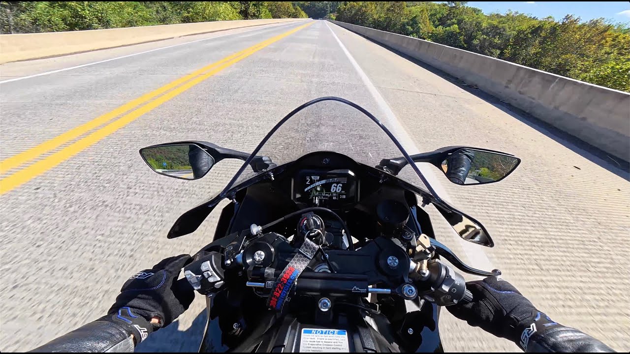 Kawasaki ZX-10R 2025 года // Обзор поездки во время обеденного перерыва