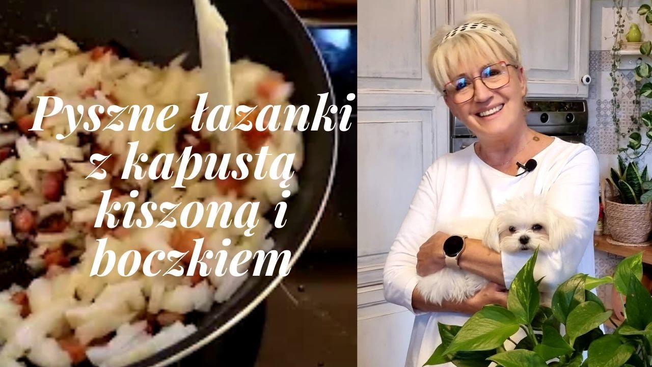 ŁAZANKI Z KAPUSTĄ I BOCZKIEM - PYSZNE DANIE JEDNOGARNKOWE [497]