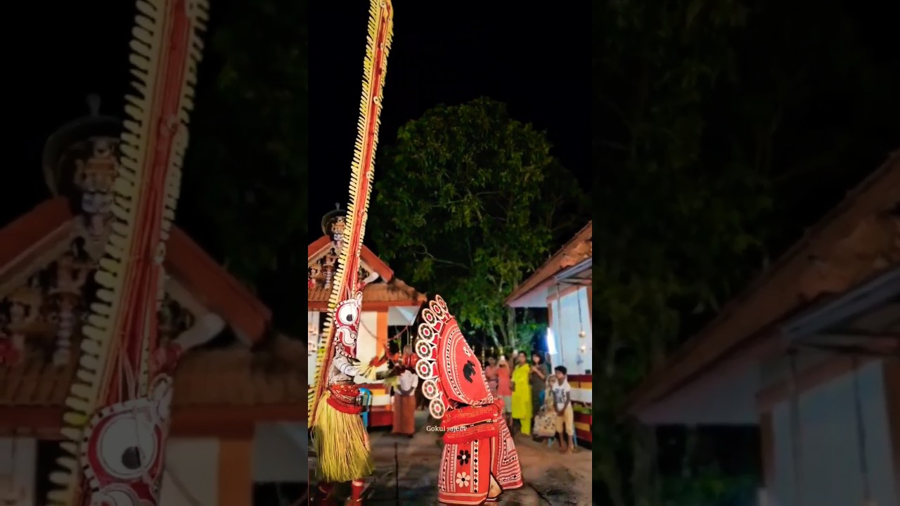 തെക്കൻ ഗുളികനും🗡️ ശാസ്തപ്പനും 🗡️Thekkan gulikan & Sasthappan theyyam #theyyam