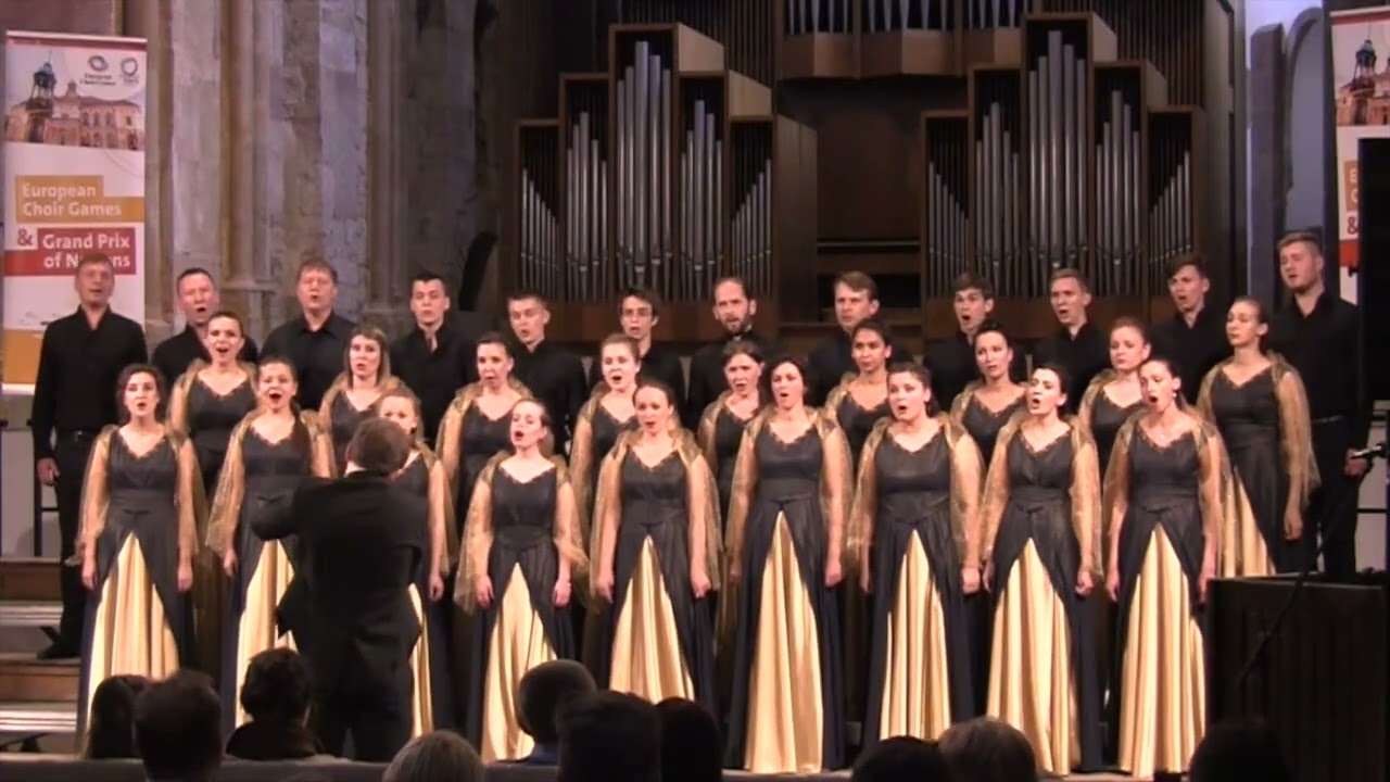 Crucifixus — Antonio Lotti | Камерный хор МИТХТ | European Choir Games 2015