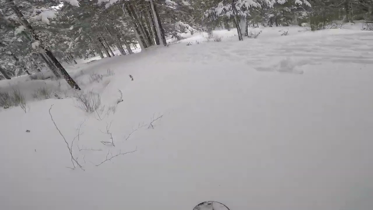 La barranca Guadarrama splitboard 