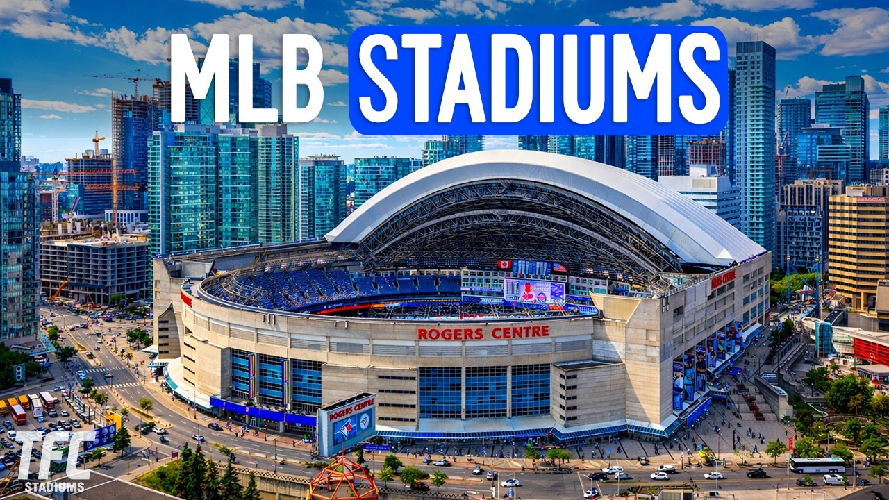 Все стадионы Главной лиги бейсбола (MLB) - 2026 год