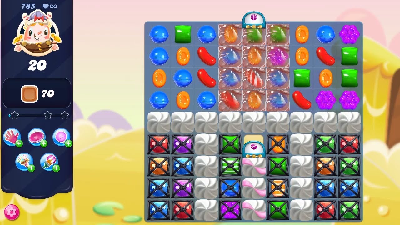 Candy Crush Saga LEVEL 785 NO BOOSTERS (new version)