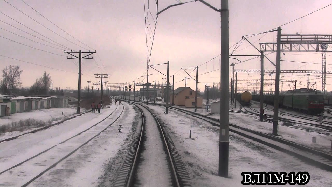 Прибытие на станцию Джанкой (2014 год, Приндепровская ж\д, УЗ)