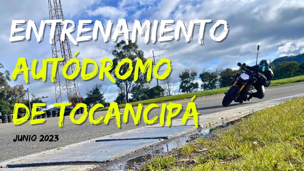 ENTRENANDO EN EL AUTÓDROMO DE TOCANCIPÁ CON LA MT09SP 🔥🏁