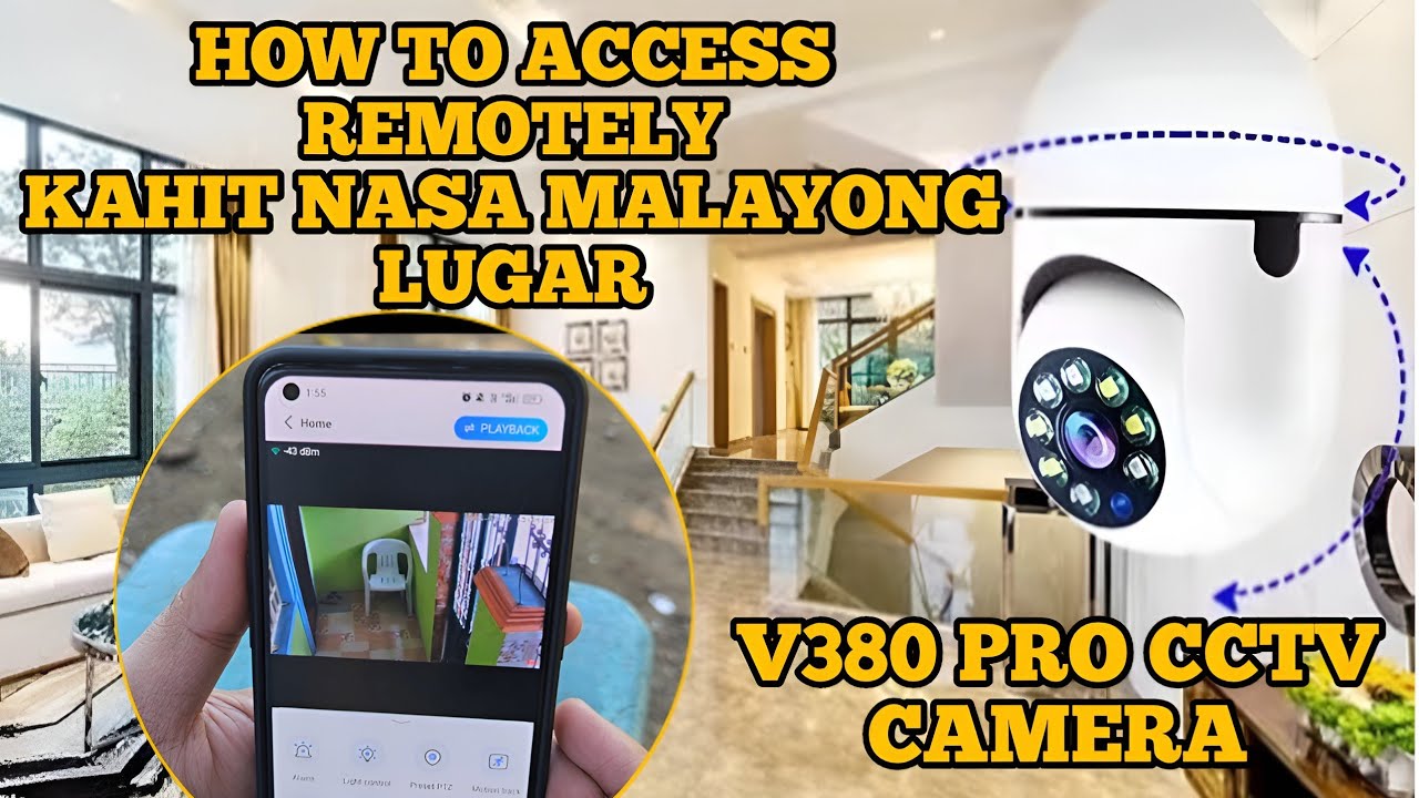 V380 PRO CCTV HOW TO ACCESS REMOTELY EVEN MOBILE DATA INTERNET ONLY | PROPER INSTALLATION TUTORIAL