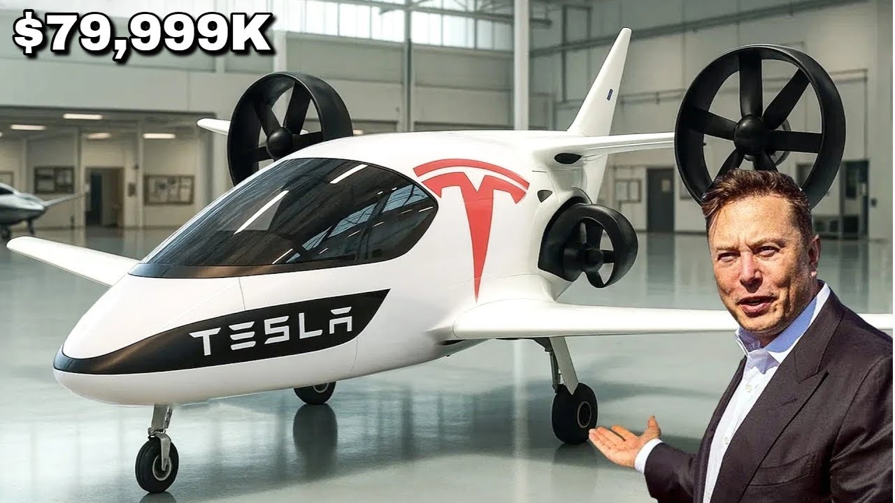Tesla&rsquo;s 550 mph eVTOL: AI Jet with Zero Noise & No Runways