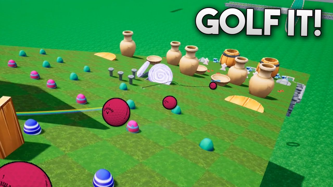 ME ENFADO PORQUE ME ROBAN!! GOLF IT!