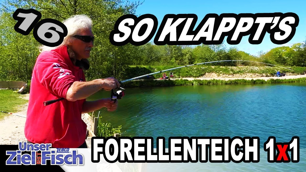 Das 1 x 1 der Forelle - Am FORELLENSEE mit J&ouml;rg Ovens - Unser Ziel ist Fisch - Folge 16