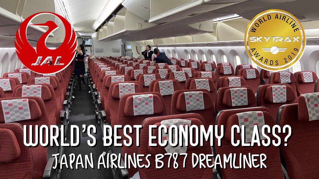 Japan Airlines - WORLD'S BEST ECONOMY CLASS by SKYTRAX??