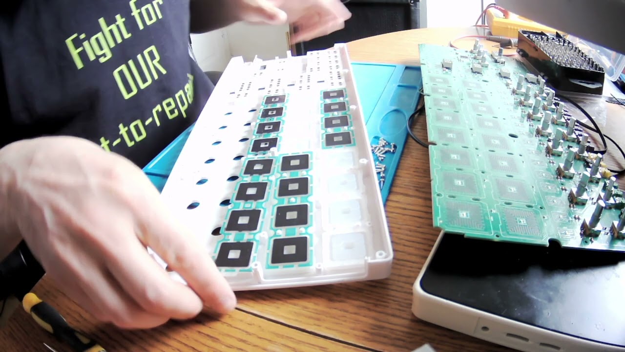 BEATSTEP PRO by Arturia, part 1- customer asked to change the Micro USB port, but device has issues
