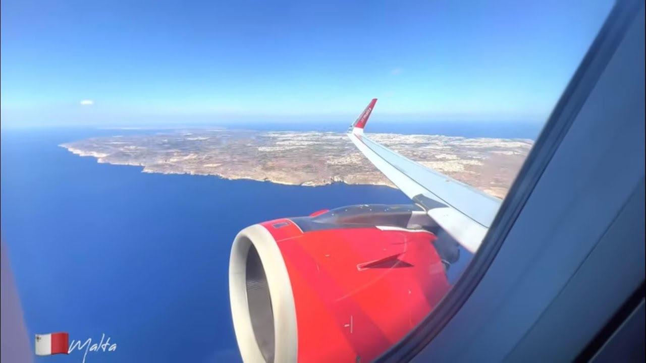 Malta Airport 🇲🇹 Flight from Malta to Zurich / Bus ride to the airport ✈️Airmalta