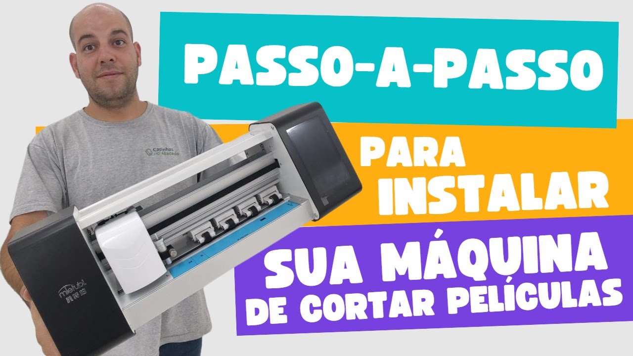 Instalação - Máquina de cortar películas