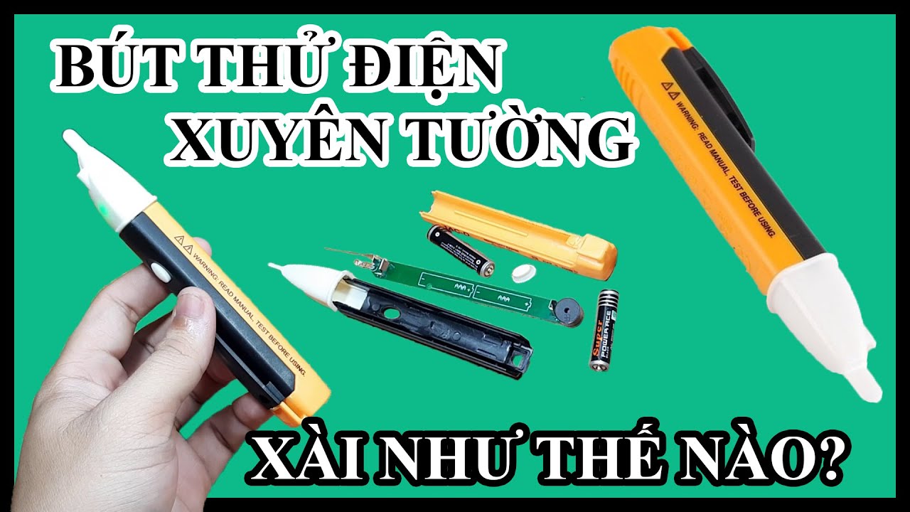 Bút thử điện âm tường giá rẻ hoạt động như thế nào? Có xuyên được tường không??? | Siêu Phá Phách
