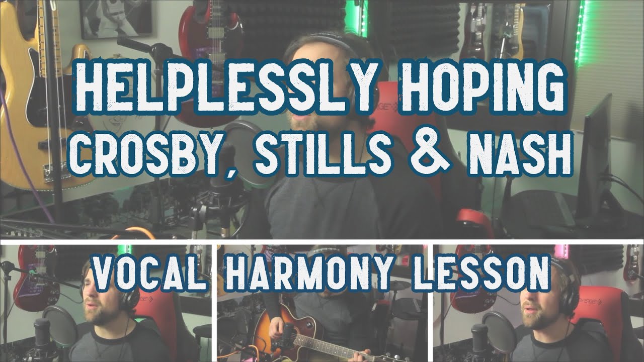Helplessly Hoping - VOCAL HARMONY LESSON
