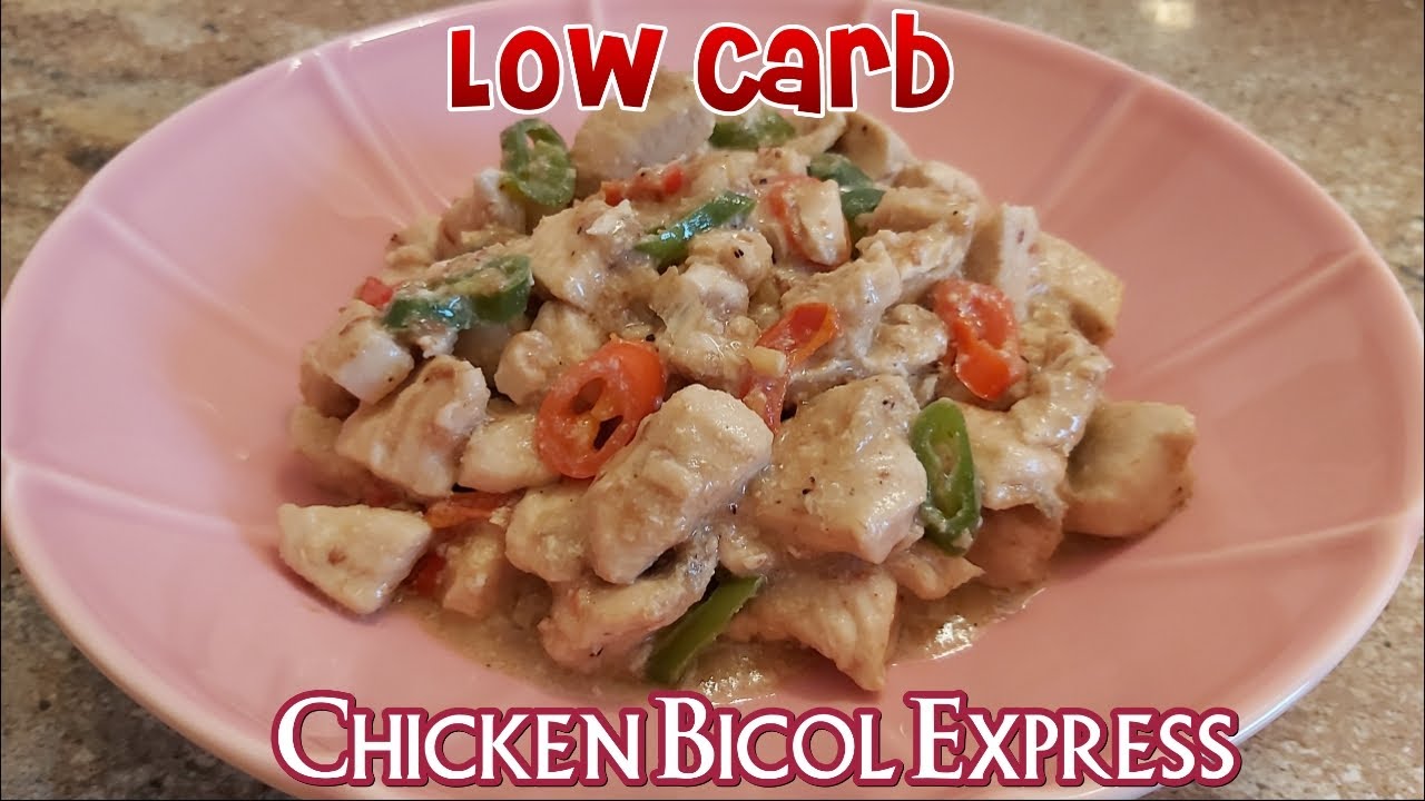 LOW CARB CHICKEN BICOL EXPRESS | Alma's Kitchen Trebbin