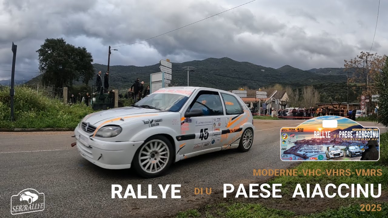 Jean noel  PAPON  et  Lisandru  PAOLINI     Rallye di u Paese Aiaccinu  2025
