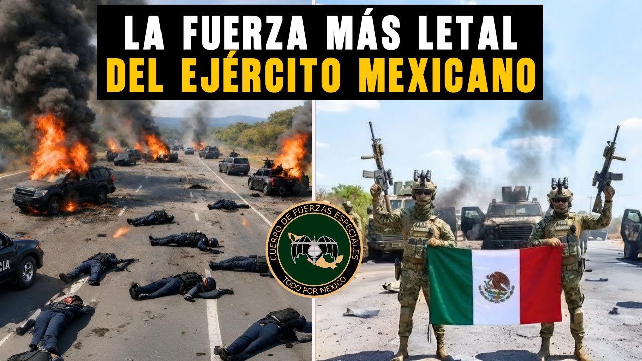 ASÍ el CFE del Ejército ejecuta OPERATIVOS LETALES contra el NARCO