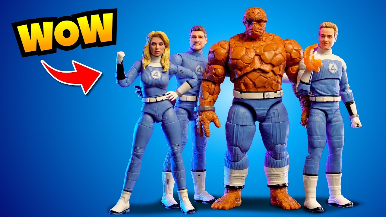 Not just FANTASTIC, they made me like Marvel Legends again