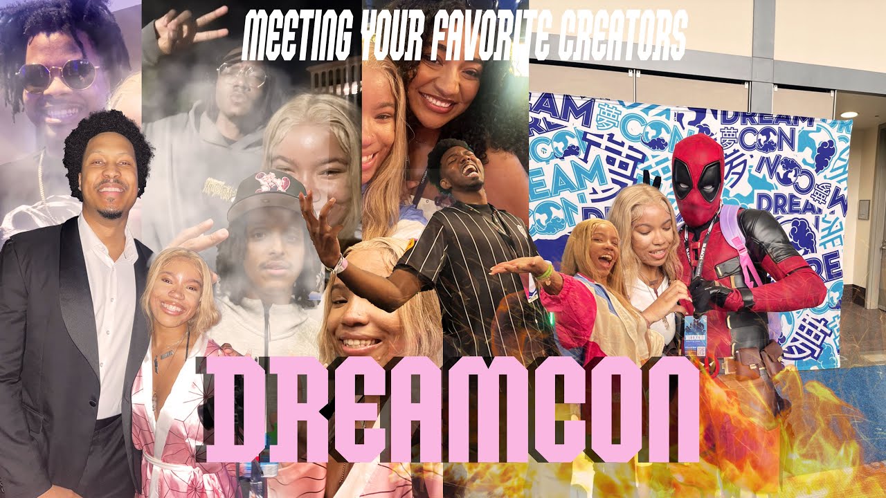 Meeting Your Favorite Creators! RDC, SexyyRed, AMP, etc + backstage, Dreamcon