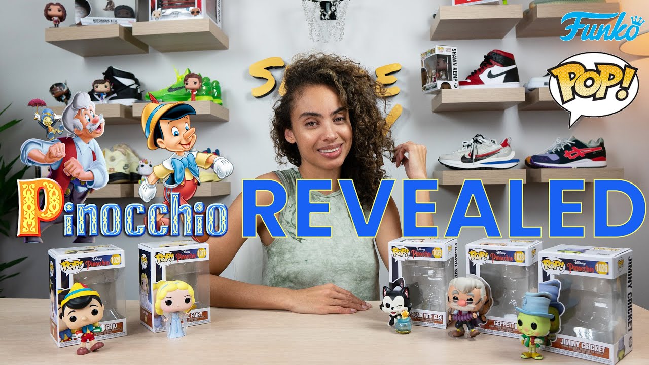 DISNEY PINOCCHIO FUNKO POP COLLECTION EARLY LOOK! and FUNKO FAIR MYSTERY POP REVEALS!