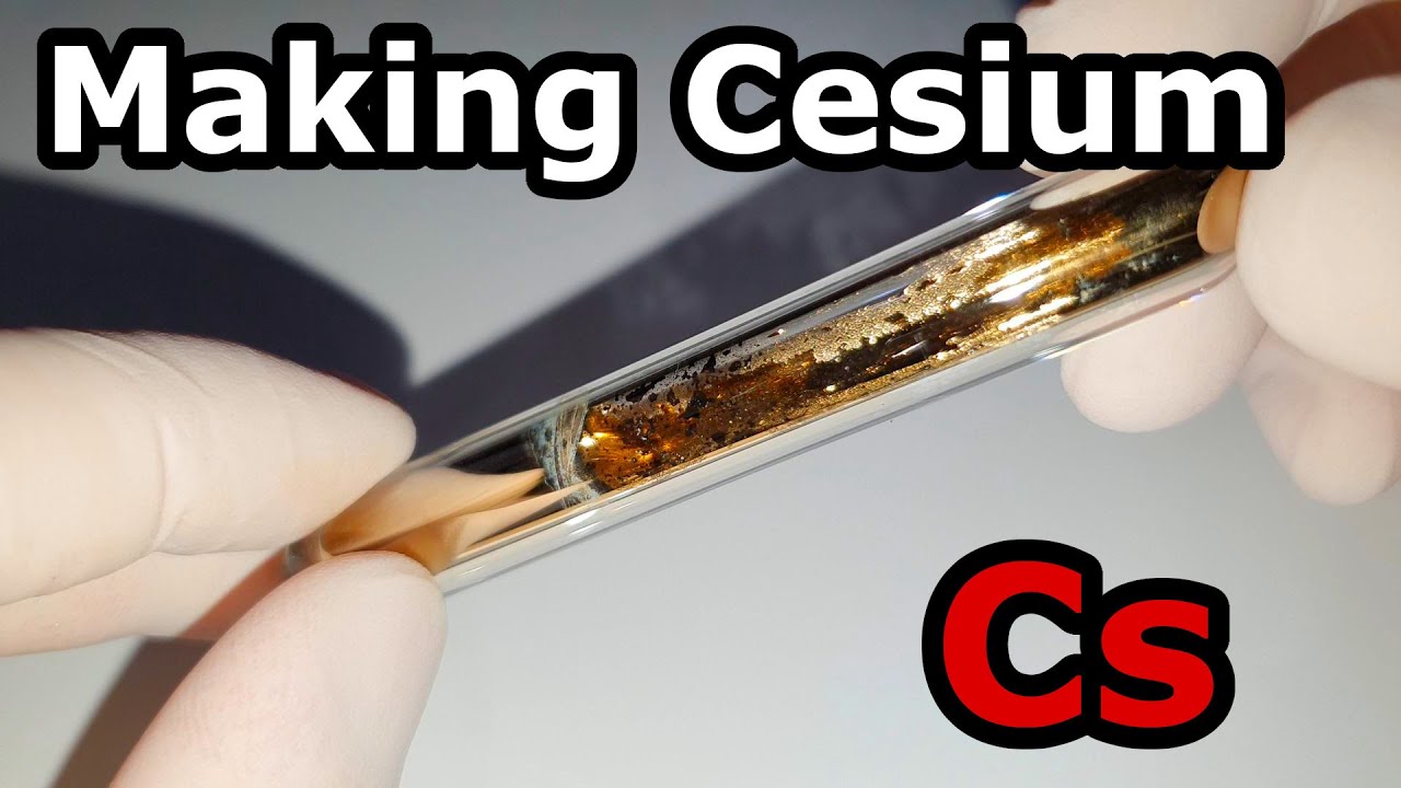 Cesium (Caesium) synthesis