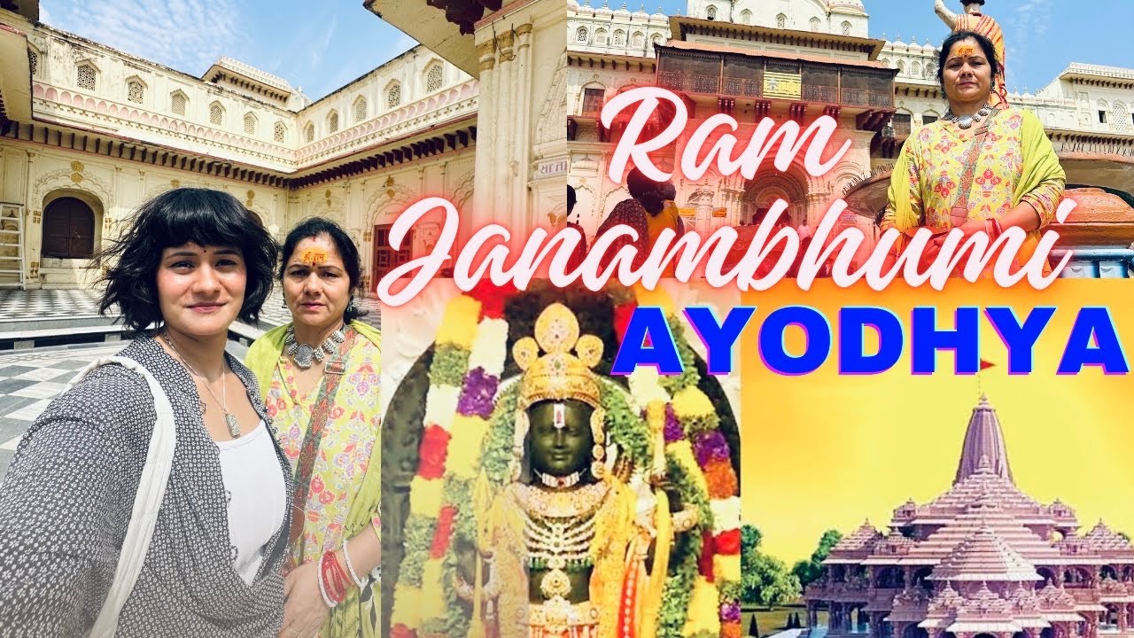 Ram Janambhumi | Ayodhya | Ram Mandir | Kanak Bhawan | Dashrath Mahal | @dikshaabhattvlogs