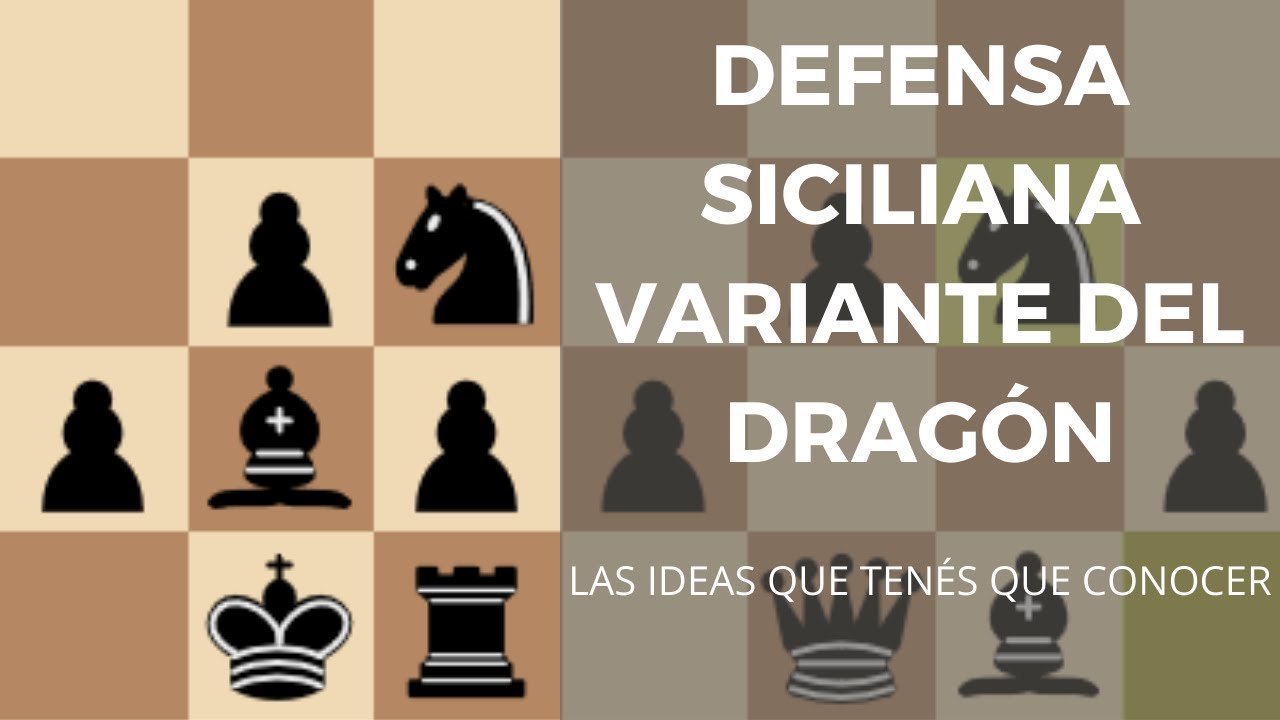 Defensa Siciliana - Variante del Dragón [Ideas Fundamentales]