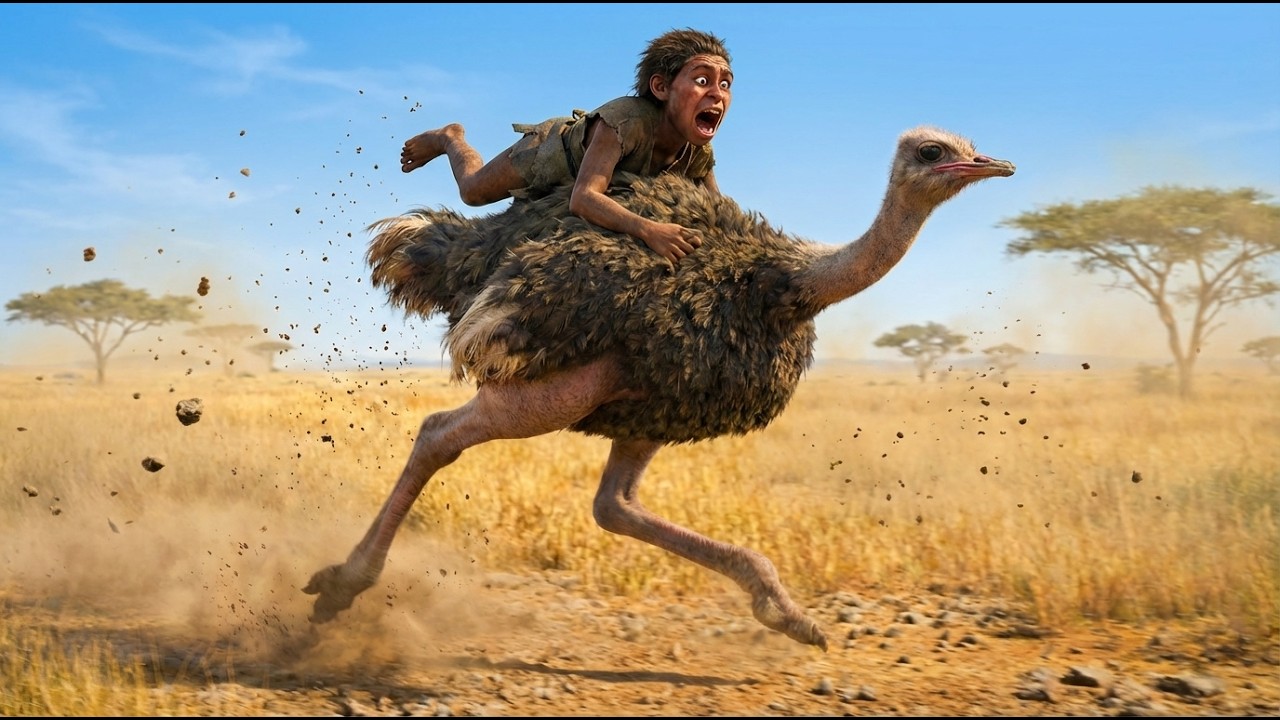 Life Million Years Ago | The Ostrich Ride