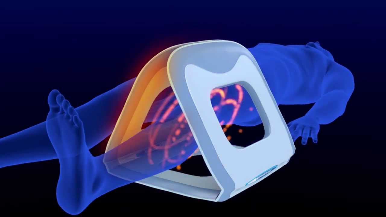 Magnetic therapy application of 3D pulsed magnetic field AL115-3D-combi-1