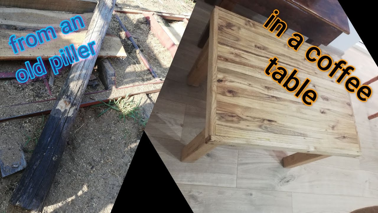 masuta lemn salcam recuperat