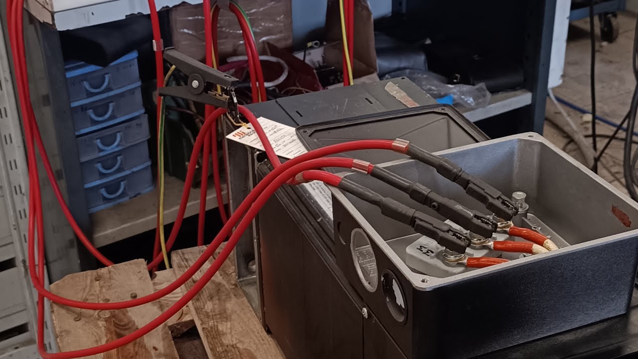 revisione e collaudo motore elettrico trifase oemer 65,5 kw