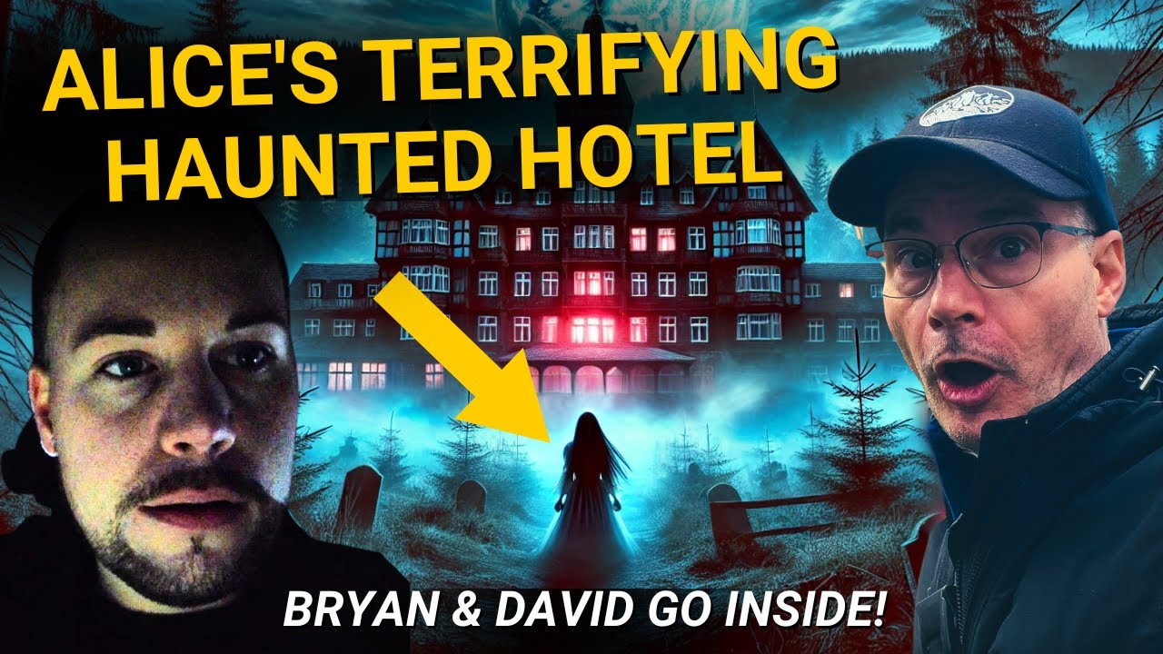 Alice's TERRIFYING Haunted Hotel / Ghostly Figure Caught on Camera!!