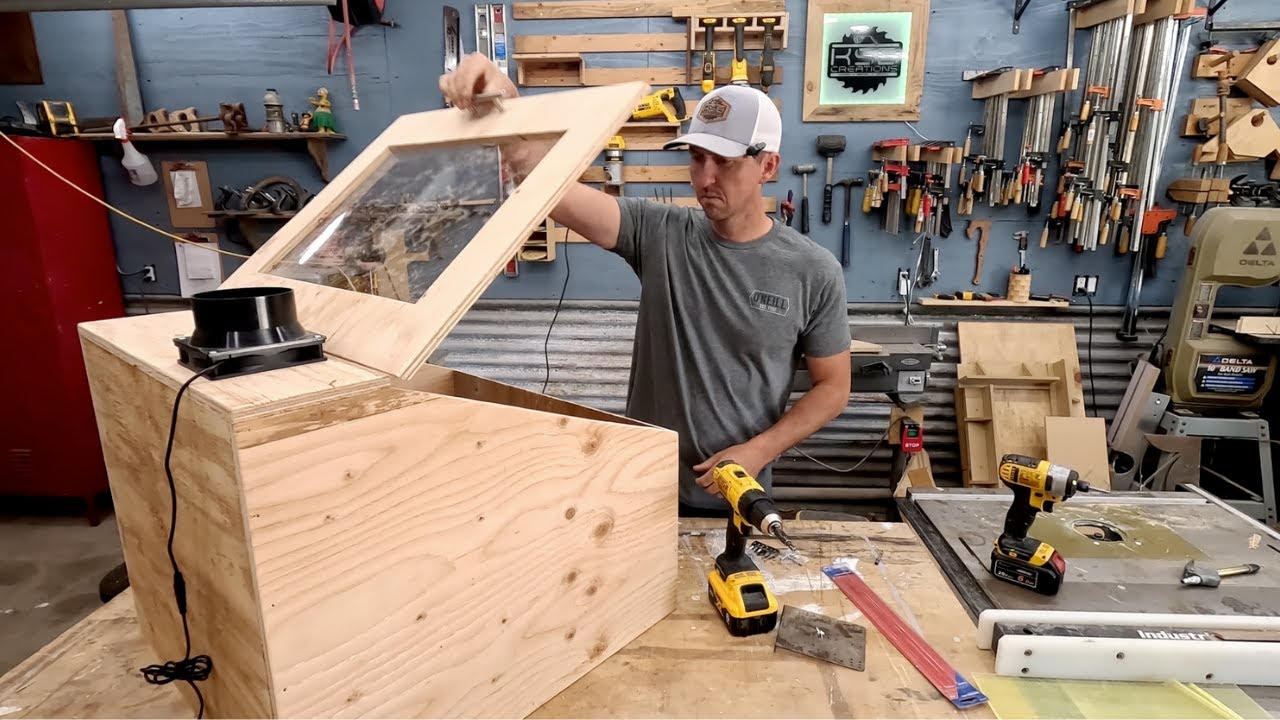 Workspace Makeover & Building A Laser Enclosure