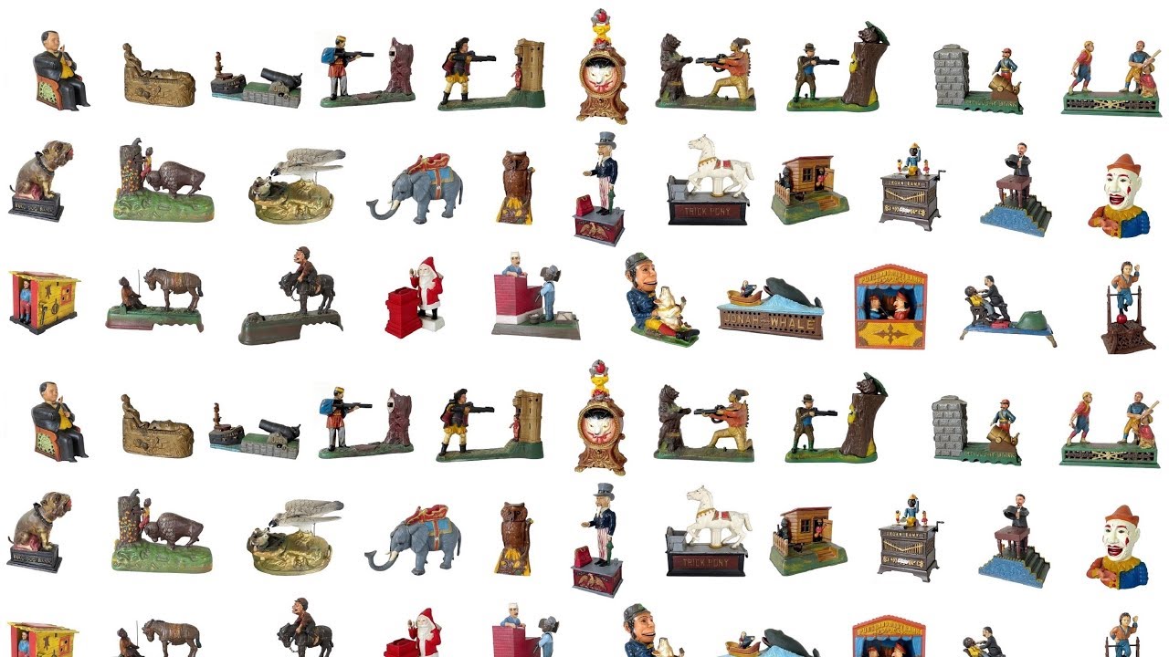 39 Different Mechanical Banks