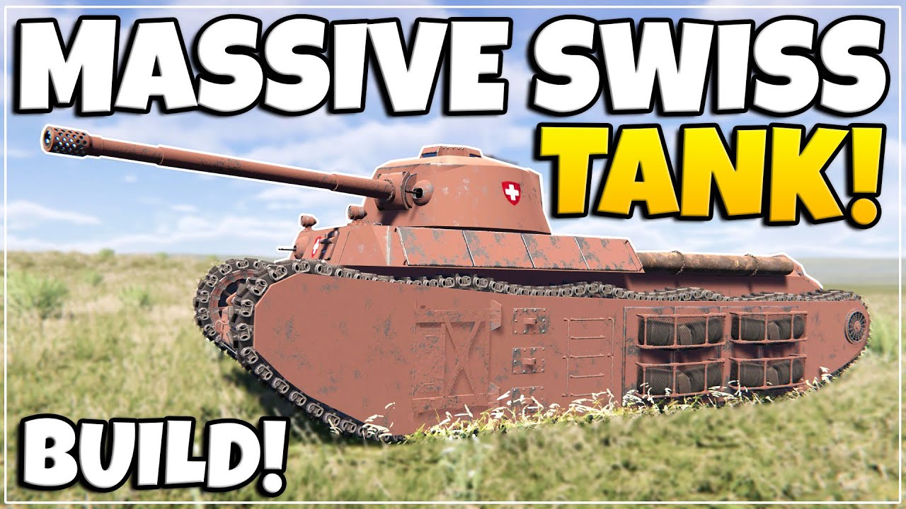 Я построил ОГРОМНЫЙ ШВЕЙЦАРСКИЙ ТАНК в Sprocket Tank Design!