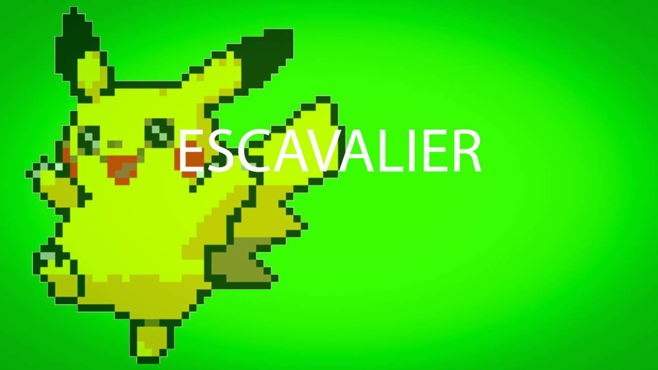 how to pronounce ESCAVALIER [ Pok&eacute;mon GO ]