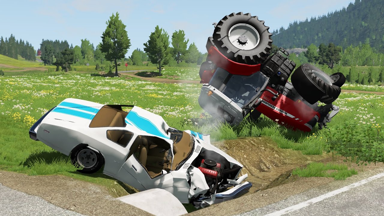 Intersection Crashes 4 | BeamNG.drive