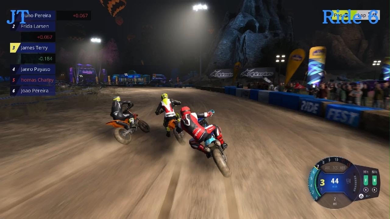 RIDE 6 PS5-Kapadokya Rally Career Mode-JT On TMX Supermotard Competizione
