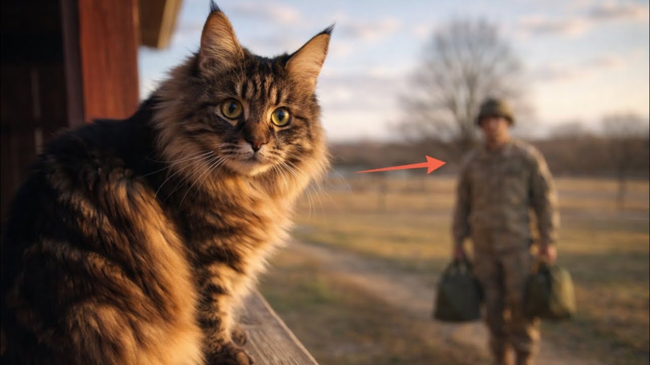 🐈🥰 Он вернулся домой спустя годы… Кот никогда этого не забывал.